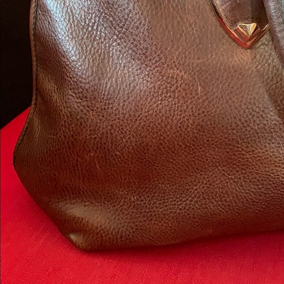 Elie Tahari vintage style leather doctor bag purse - Picture 13 of 16